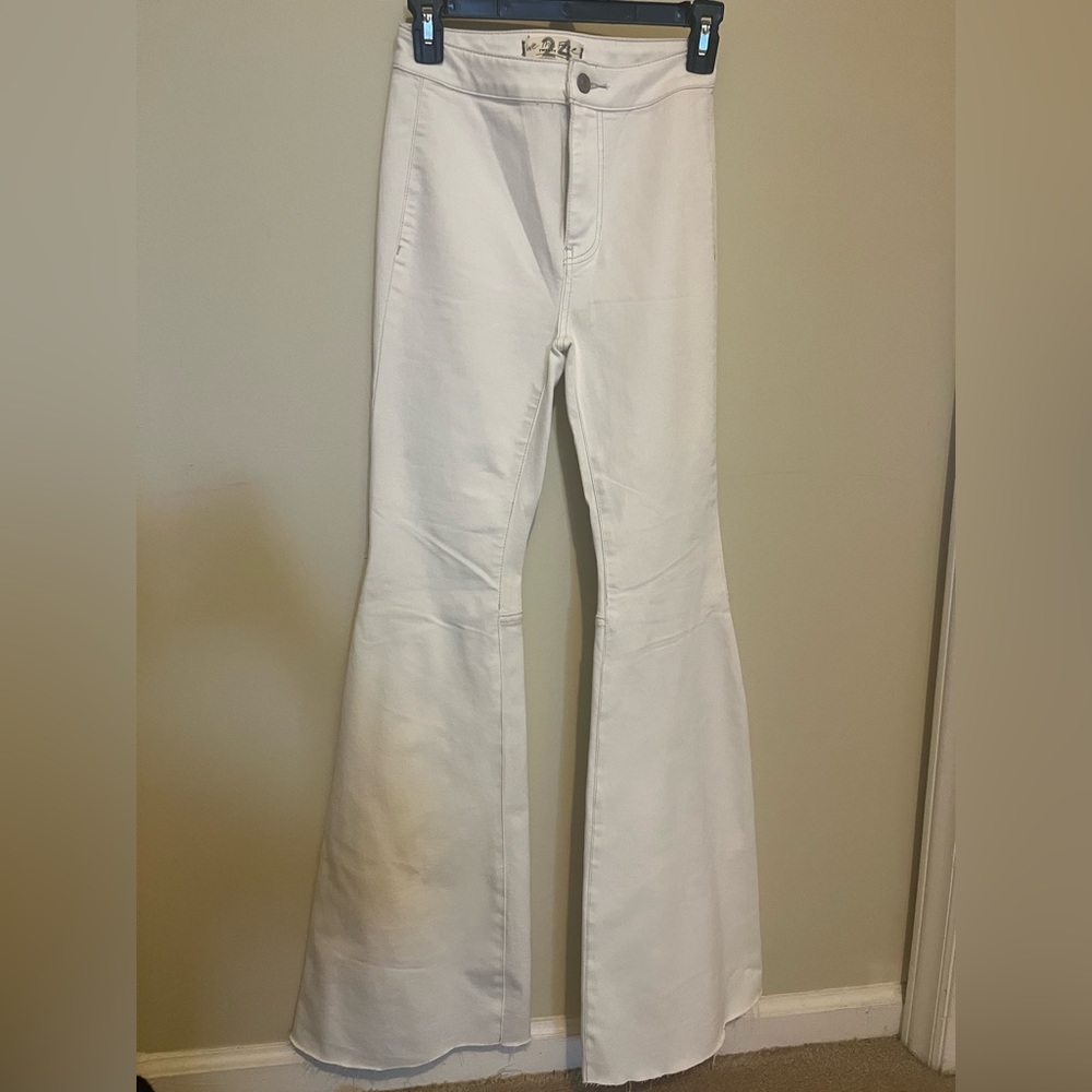 Free People Just Float On Flare Jeans